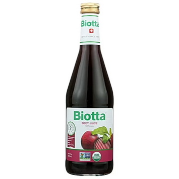 Biotta juiced beets bottle