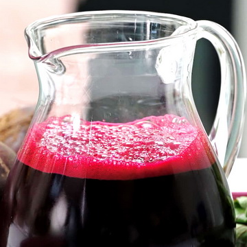 Freshly Juiced Beetroot in Jug