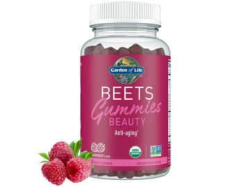 Beets Gummy bottle Garden of Life brand