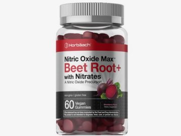 Horbach Nitric Oxide Beetroot Gummy bottle