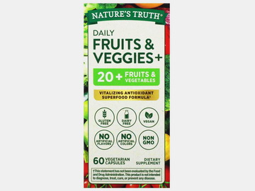 Tub of Daily Fruit Veg by Nature's Truth