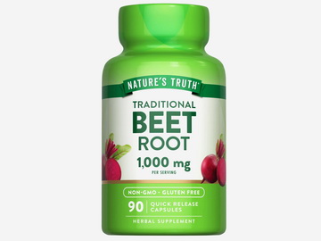 Nature's Truth Beetroot pill bottle 90 ct