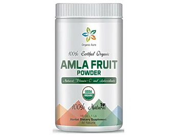 Organic Aura Amla container