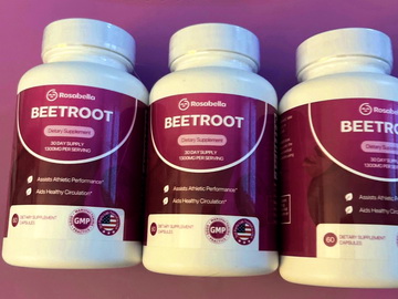 Three pack Rosabella Beet Root Caps